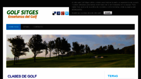 What Golfsitges.com website looked like in 2016 (7 years ago)