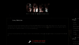 What Grey-mod.com website looked like in 2016 (7 years ago)
