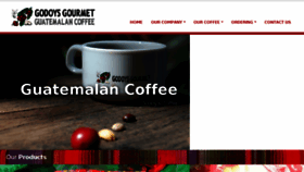 What Godoyscoffee.com website looked like in 2016 (7 years ago)