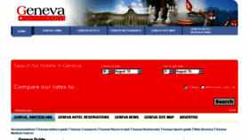 What Geneva.com website looked like in 2016 (7 years ago)