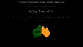 What Gdaywa.com website looked like in 2016 (7 years ago)