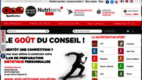 What Go2store.fr website looked like in 2016 (7 years ago)