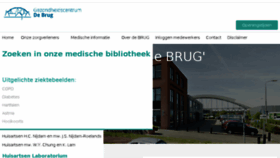 What Gezondheidscentrumdebrug.nl website looked like in 2016 (7 years ago)