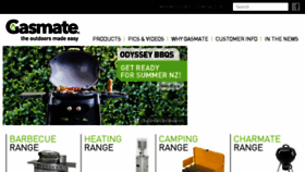 What Gasmate.co.nz website looked like in 2016 (7 years ago)