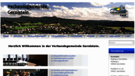 What Gerolstein.de website looked like in 2016 (7 years ago)