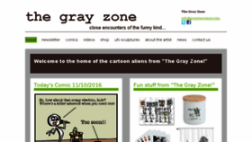 What Grayzonecomics.com website looked like in 2016 (7 years ago)