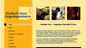 What Geigenbau-marx.de website looked like in 2016 (7 years ago)