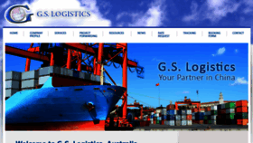 What Gslogistics.com.au website looked like in 2016 (7 years ago)
