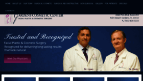 What Gardenscosmeticcenter.com website looked like in 2016 (9 years ago)