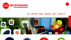 What Gswebtech.com website looked like in 2016 (7 years ago)