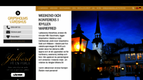 What Gripsholms-vardshus.se website looked like in 2016 (7 years ago)