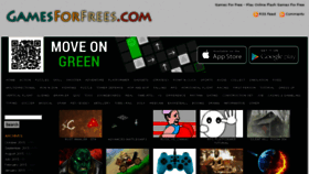 What Gamesforfrees.com website looked like in 2016 (7 years ago)