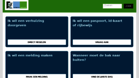 What Gemeentewestland.nl website looked like in 2016 (7 years ago)