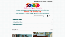 What Giuongtang.com.vn website looked like in 2016 (7 years ago)