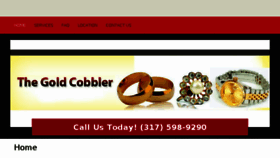 What Goldcobbler.com website looked like in 2016 (7 years ago)