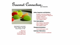 What Gourmetconnection.com website looked like in 2016 (7 years ago)