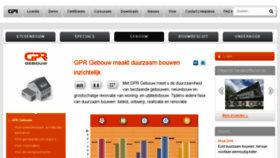 What Gprgebouw.nl website looked like in 2016 (7 years ago)