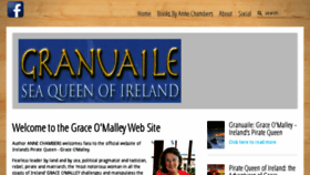 What Graceomalley.com website looked like in 2016 (7 years ago)