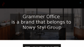 What Grammer-office.com website looked like in 2016 (7 years ago)