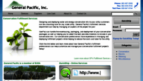 What Genpac.com website looked like in 2016 (7 years ago)