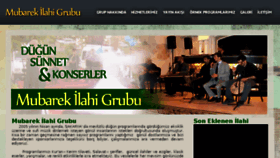 What Grupmubarek.com website looked like in 2016 (7 years ago)