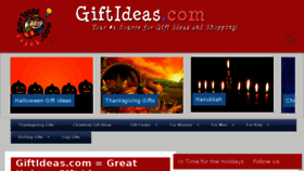 What Giftideas.com website looked like in 2016 (7 years ago)