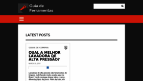 What Guiadeferramentas.com.br website looked like in 2016 (8 years ago)