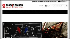 What Gemelolandia.com website looked like in 2016 (7 years ago)