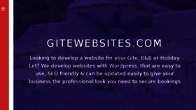 What Gitewebsites.com website looked like in 2016 (7 years ago)