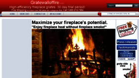 What Gratewalloffire.com website looked like in 2016 (7 years ago)