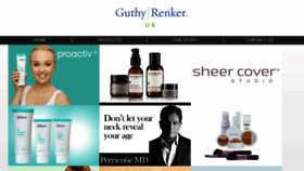 What Guthy-renker.co.uk website looked like in 2016 (7 years ago)