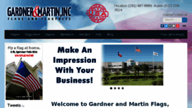 What Gardnerandmartin.com website looked like in 2016 (7 years ago)