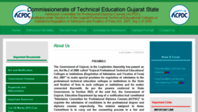 What Gujdiploma.nic.in website looked like in 2016 (7 years ago)
