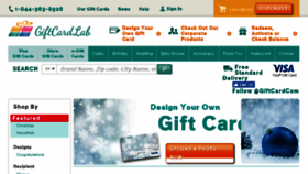 What Giftcard.com website looked like in 2016 (7 years ago)