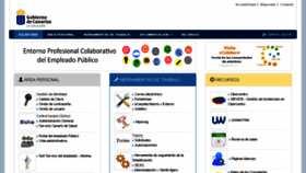 What Gobiernodecanarias.net website looked like in 2016 (7 years ago)