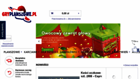 What Gryplanszowe.pl website looked like in 2016 (7 years ago)