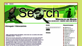 What Gekko-search.eu website looked like in 2016 (7 years ago)