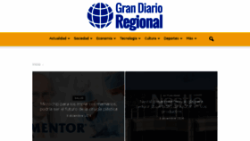 What Grandiarioregional.com website looked like in 2016 (7 years ago)