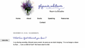 What Glynniswhitwer.com website looked like in 2016 (7 years ago)