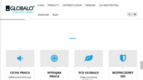 What Globalo.pl website looked like in 2016 (7 years ago)