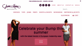 What Glamamama.com.au website looked like in 2016 (7 years ago)
