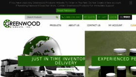 What Greenwoodprod.com website looked like in 2016 (7 years ago)