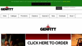 What Genfitt.ie website looked like in 2016 (7 years ago)