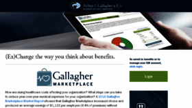 What Gallaghermarketplace.com website looked like in 2016 (7 years ago)
