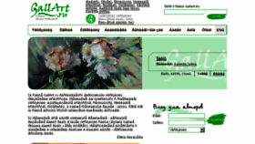 What Gallart.ru website looked like in 2016 (8 years ago)