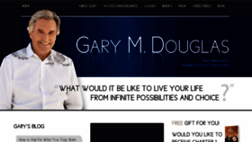 What Garymdouglas.com website looked like in 2016 (7 years ago)