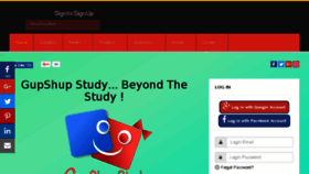 What Gupshupstudy.com website looked like in 2016 (7 years ago)