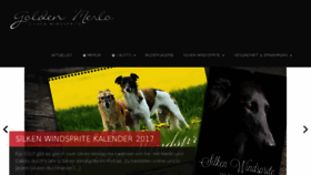 What Goldenmerlo.de website looked like in 2016 (7 years ago)