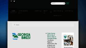 What Georgiabikes.org website looked like in 2016 (7 years ago)