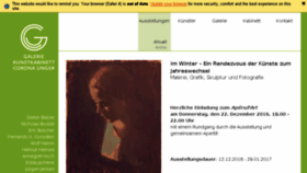 What Galerie-corona-unger.de website looked like in 2016 (7 years ago)
